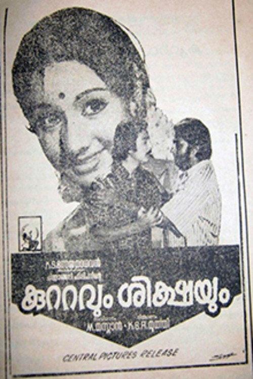Kuttavum Shikshayum 1976 official movie poster