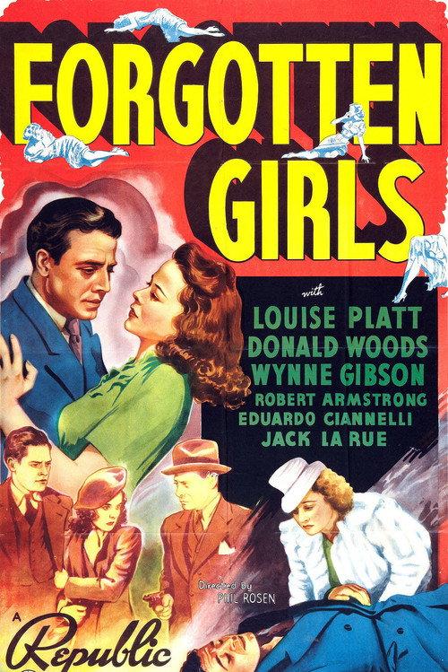 Forgotten Girls 1940 official movie poster