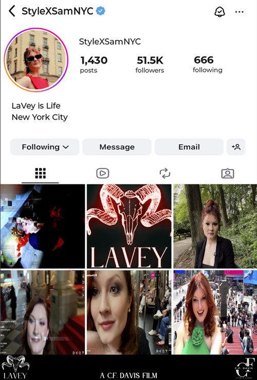 LaVey 2026 official movie poster