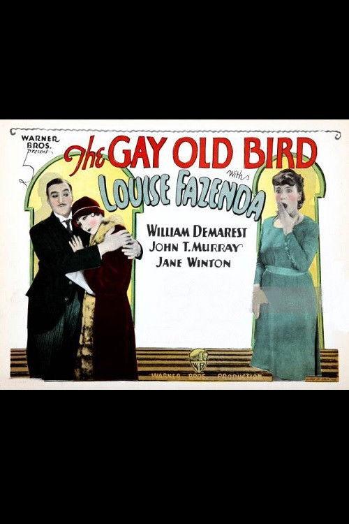 The Gay Old Bird 1927 official movie poster