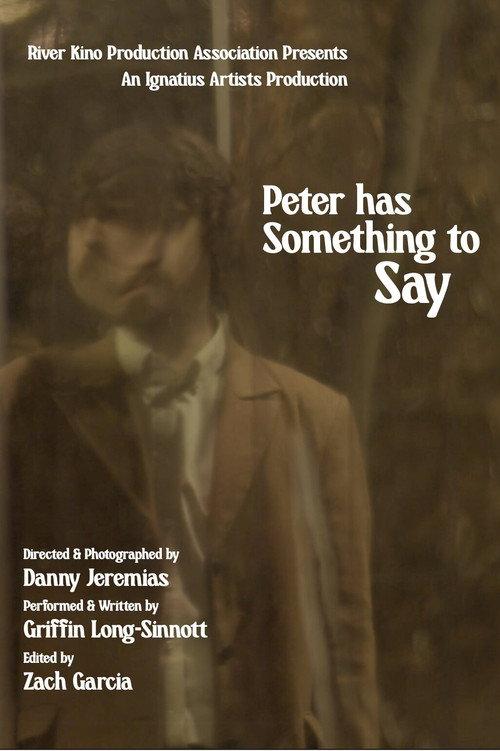 Peter Has Something to Say 2026 official movie poster