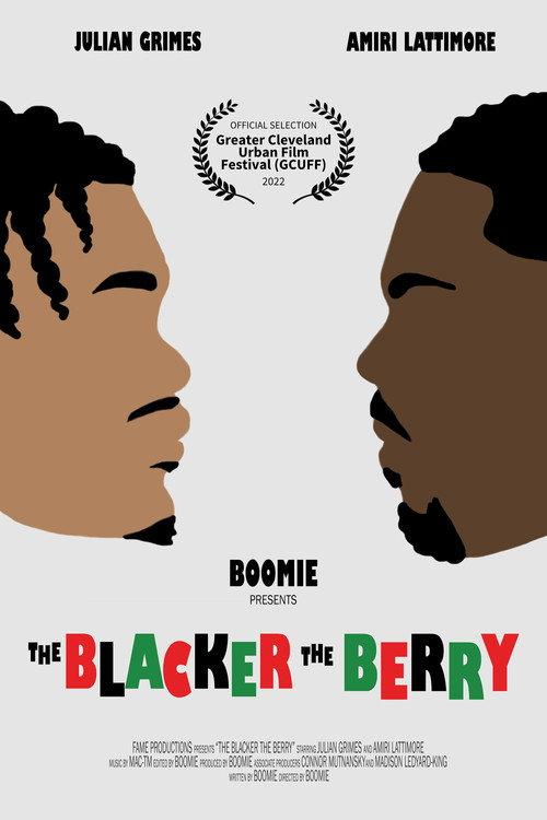 The Blacker the Berry 2022 official movie poster