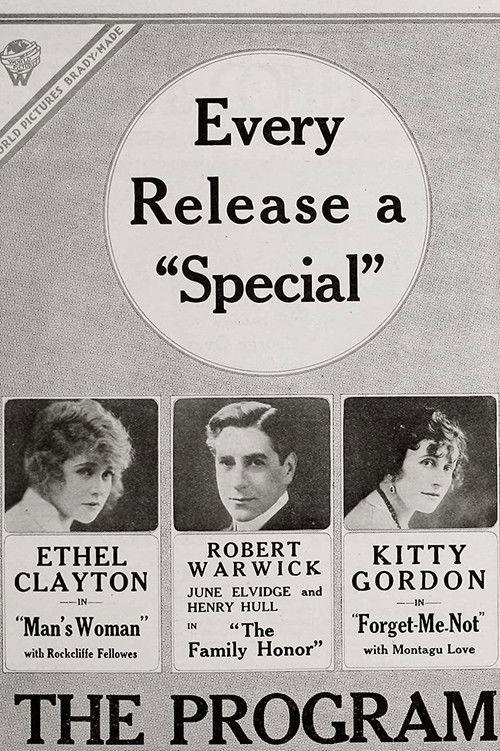 Forget-Me-Not 1917 official movie poster