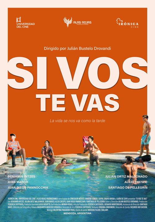 Si Vos Te Vas 2023 official movie poster