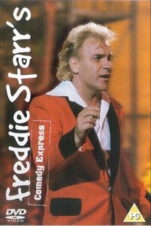 Freddie Starr: The Comedy Express 1990 official movie poster
