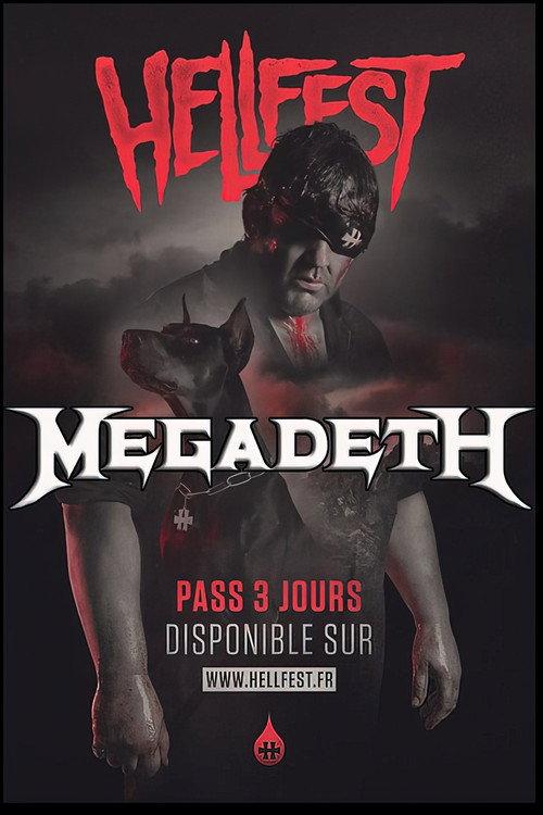 Megadeth: Hellfest 2016 2016 official movie poster