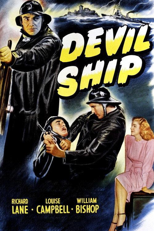 Devil Ship 1947 official movie poster