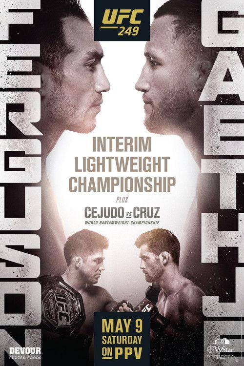 UFC 249: Ferguson vs. Gaethje 2020 official movie poster