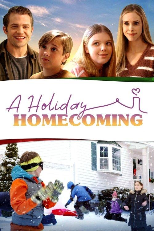 A Holiday Homecoming 2021 official movie poster