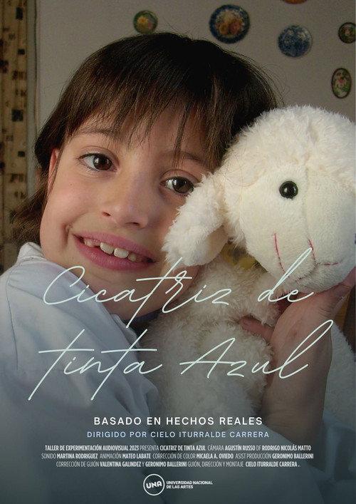 Cicatriz de Tinta Azul official movie poster