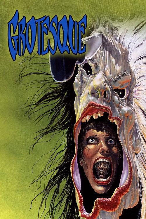Grotesque 1988 official movie poster