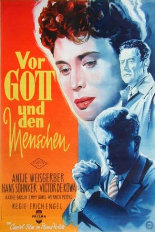 Vor Gott und den Menschen 1955 official movie poster