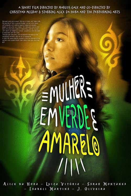 Woman in Green and Yellow 2025 official movie poster