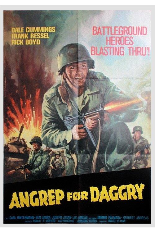 Rangers Attack at Hour X 1970 official movie poster