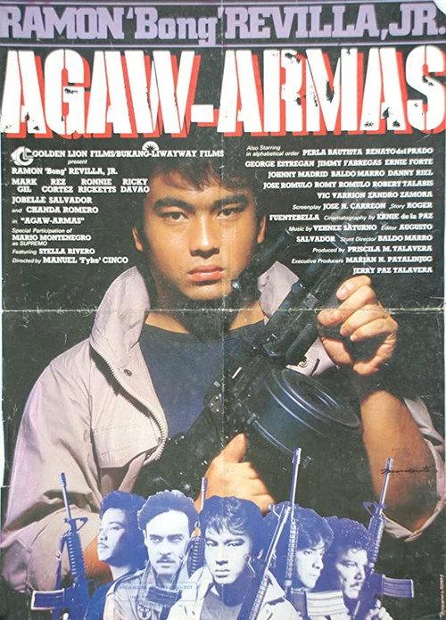 Agaw-Armas 1986 official movie poster