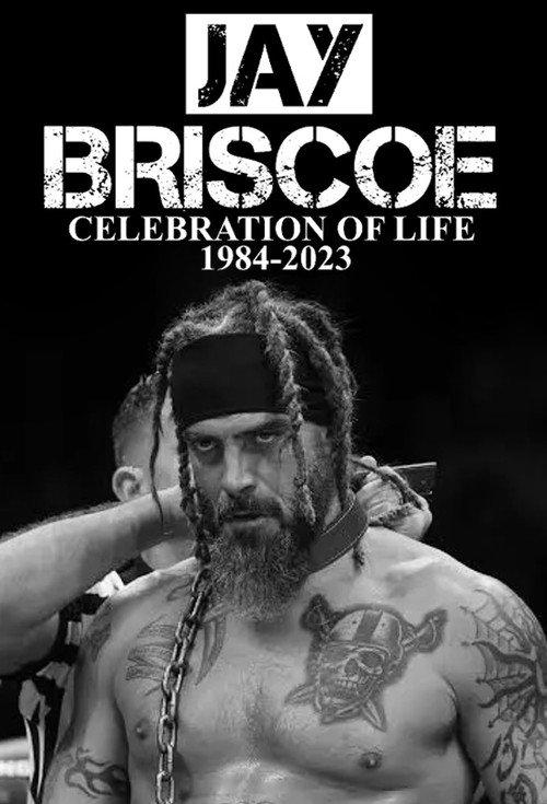 Jay Briscoe: Celebration of Life 2023 official movie poster