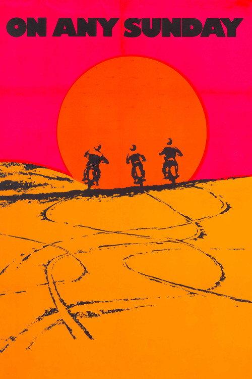 On Any Sunday 1971 official movie poster