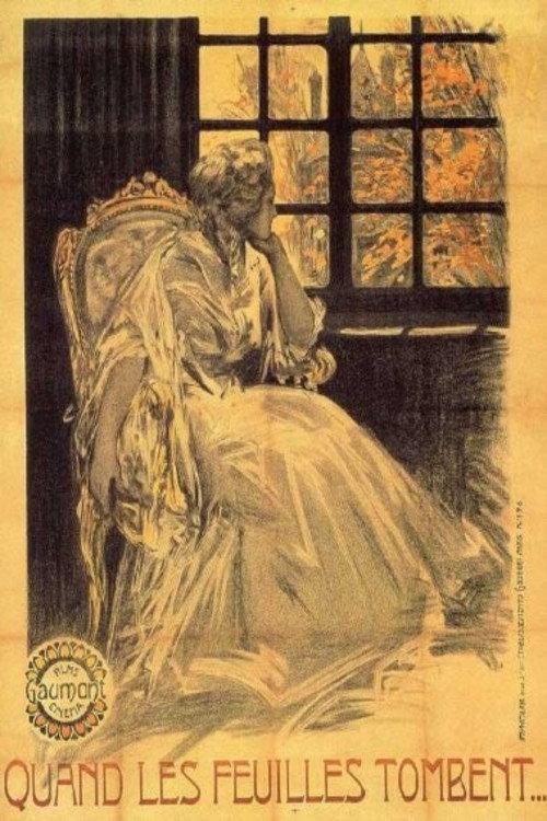 When Leaves Fall 1911 official movie poster