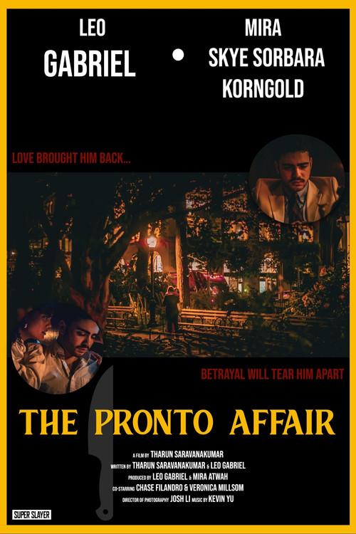 The Pronto Affair 2025 official movie poster