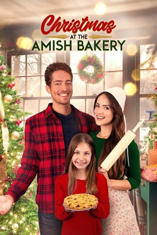 Christmas at the Amish Bakery 2023 official movie poster