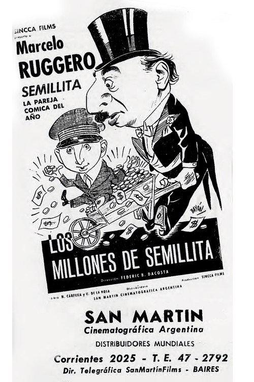 Los millones de Semillita 1950 official movie poster