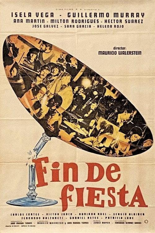 End of the Party 1972 official movie poster