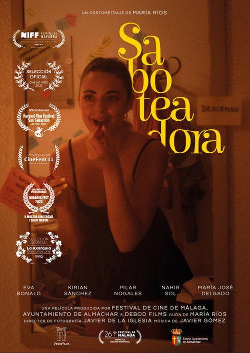 Saboteadora 2023 official movie poster