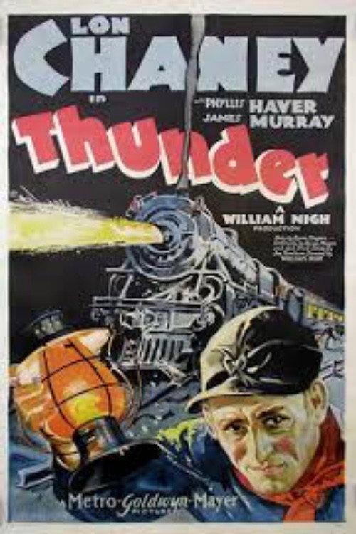 Thunder 1929 official movie poster