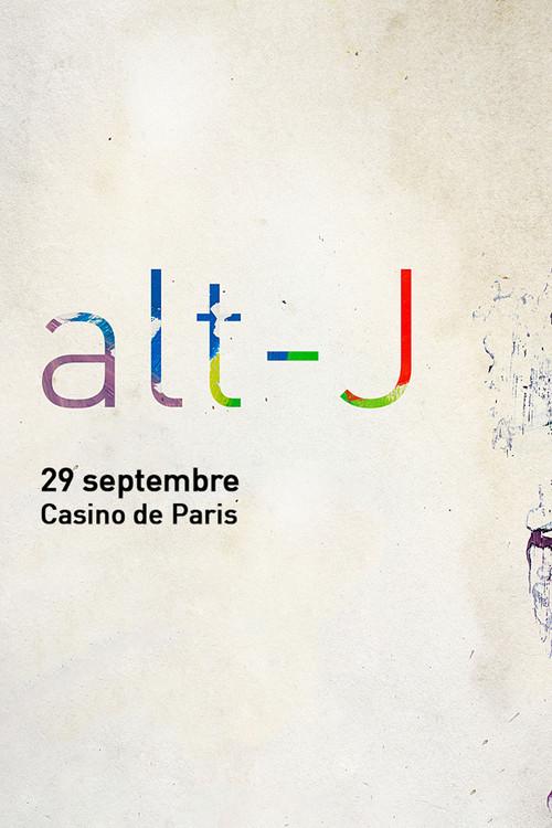 Alt-J, Casino de Paris 2014 official movie poster