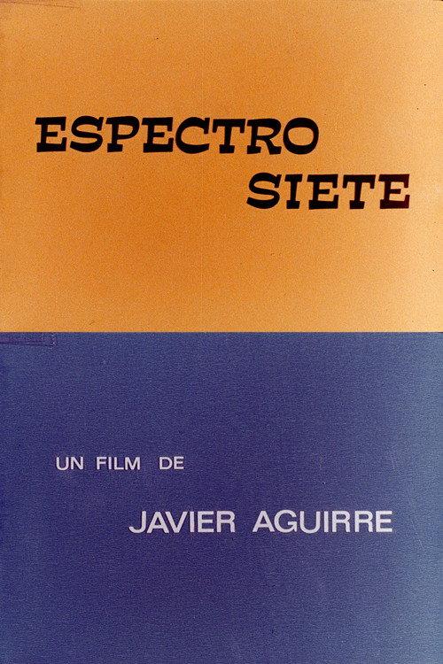 Espectro Siete 1970 official movie poster