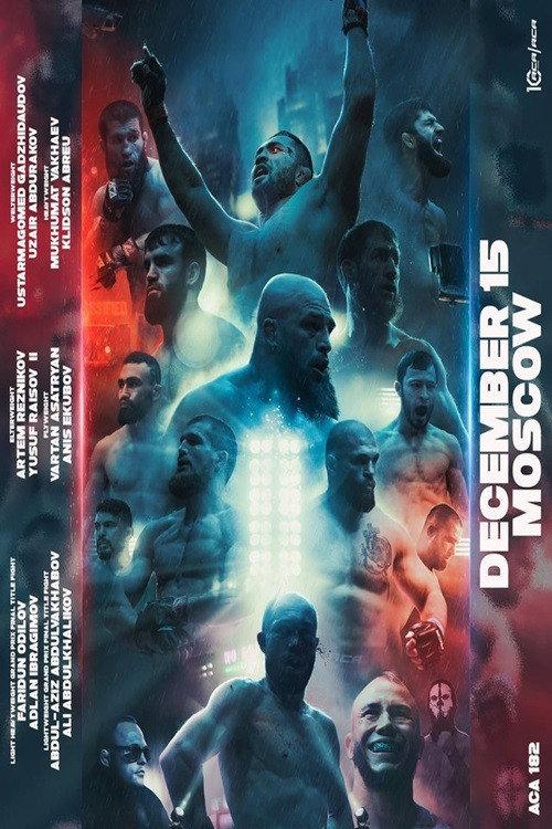 ACA 182: Odilov vs. Ibragimov 2024 official movie poster