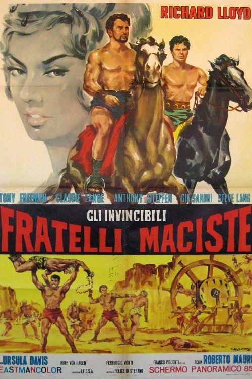 The Invincible Maciste Brothers 1964 official movie poster