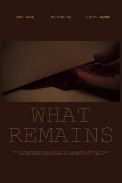 What Remains 2025 official movie poster
