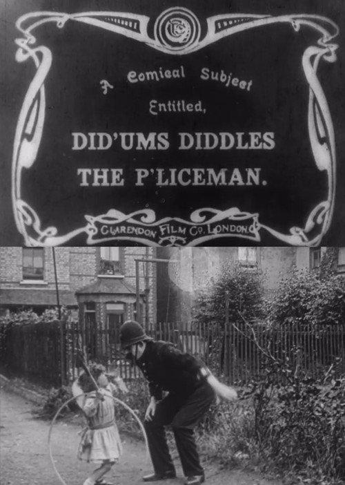 Did'ums Diddles The P'liceman 1912 official movie poster