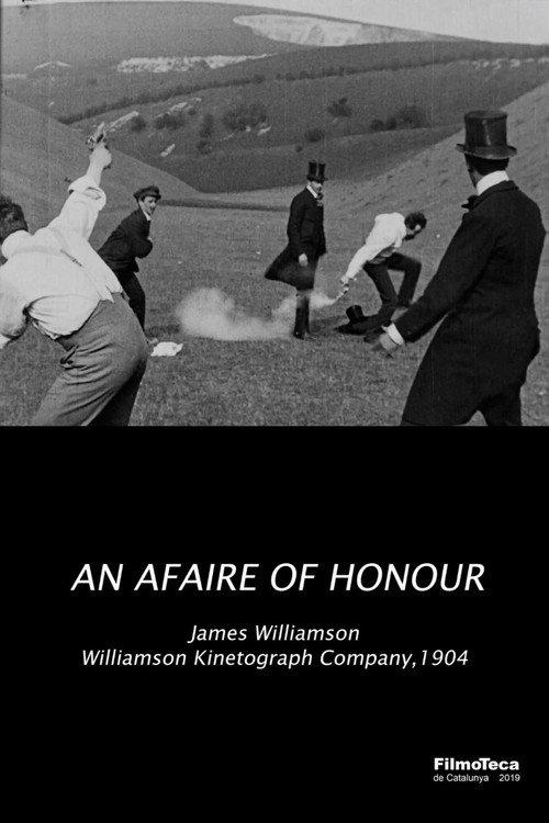An Affair of Honour 1904 official movie poster