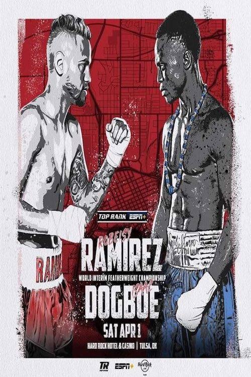 Blood, Sweat & Tears: Ramirez vs. Dogboe 2023 official movie poster
