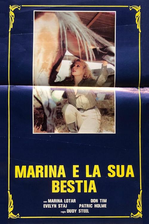 Marina and Her Beast 1984 official movie poster
