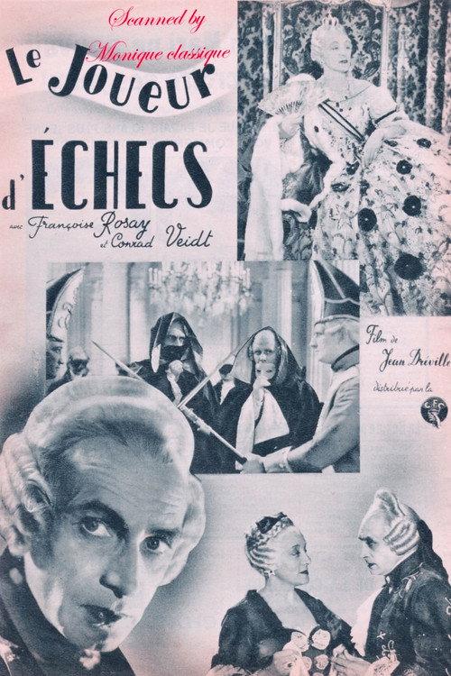 The Chess Player 1938 official movie poster