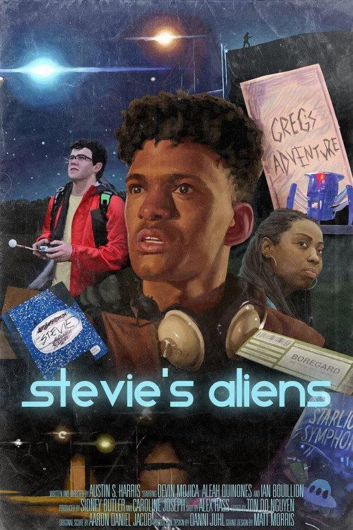 Stevie's Aliens 2018 official movie poster