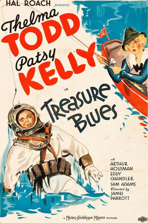 Treasure Blues 1935 official movie poster