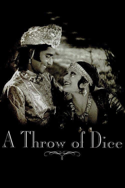 A Throw of Dice 1929 official movie poster