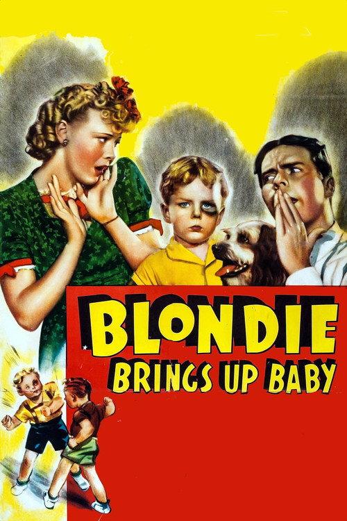 Blondie Brings Up Baby 1939 official movie poster