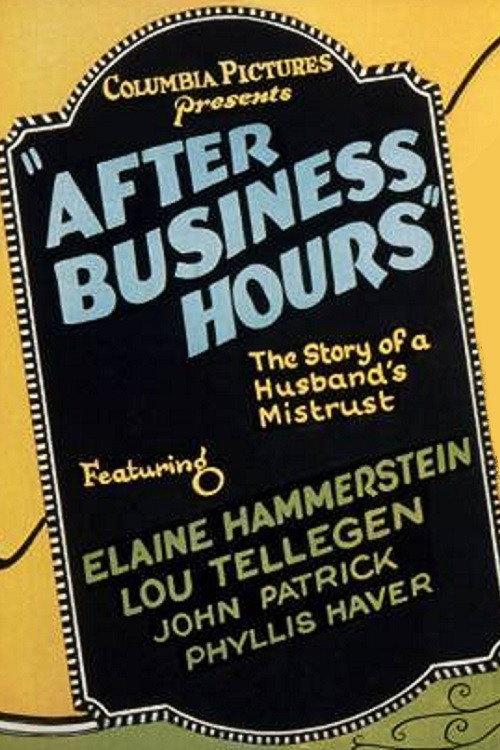 After Business Hours 1925 official movie poster