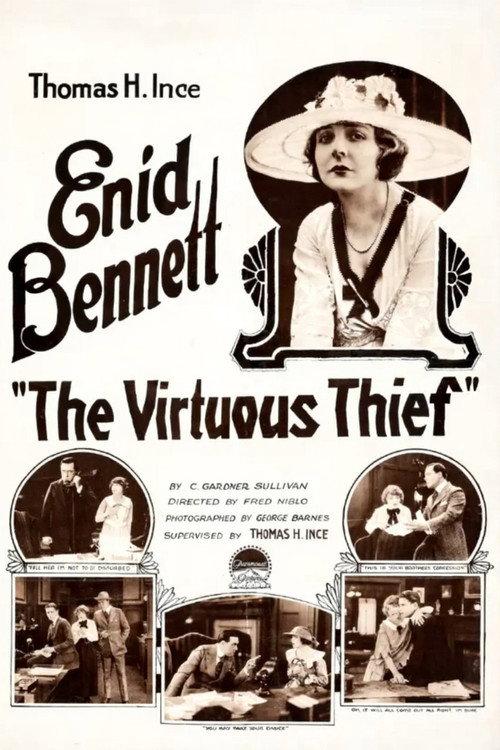 The Virtuous Thief 1919 official movie poster