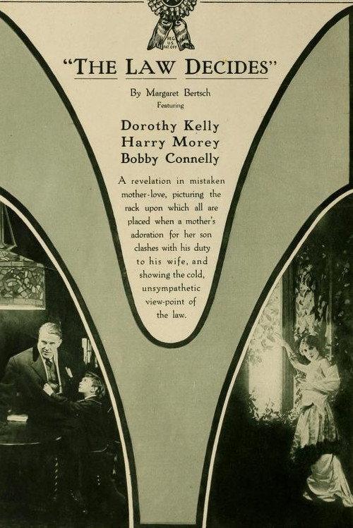 The Law Decides 1916 official movie poster