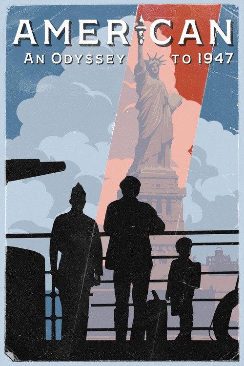 American: An Odyssey to 1947 2022 official movie poster