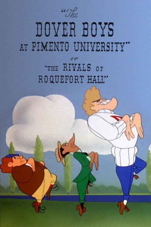 The Dover Boys at Pimento University or The Rivals of Roquefort Hall 1942 official movie poster
