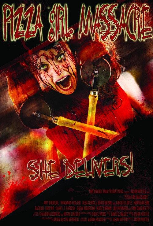 Pizza Girl Massacre 2014 official movie poster