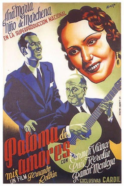Paloma de mis amores 1936 official movie poster