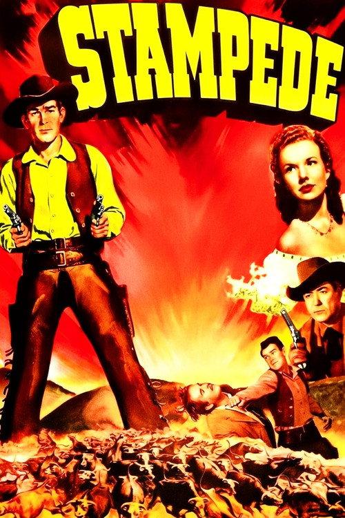 Stampede 1949 official movie poster